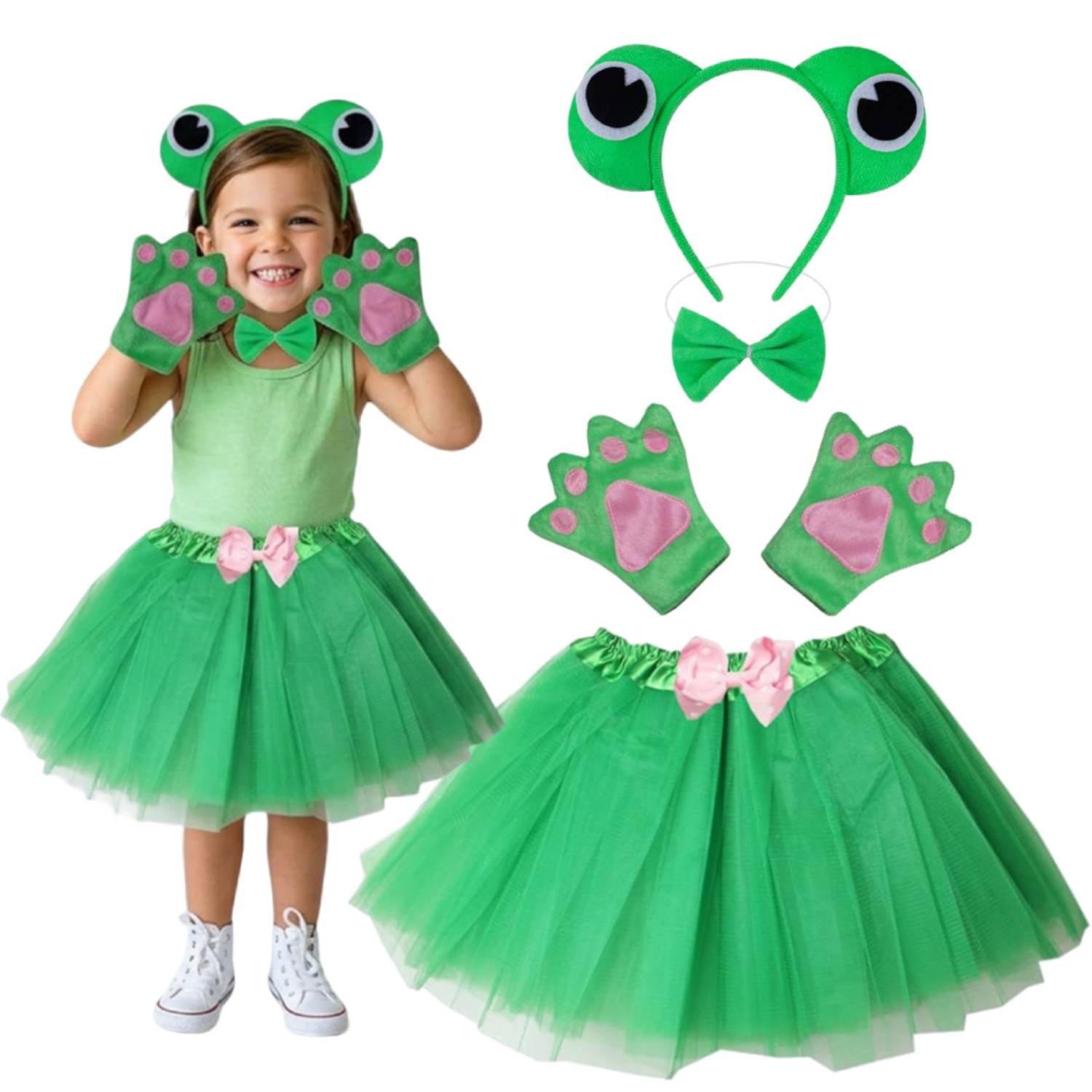 Girls Frog Costume